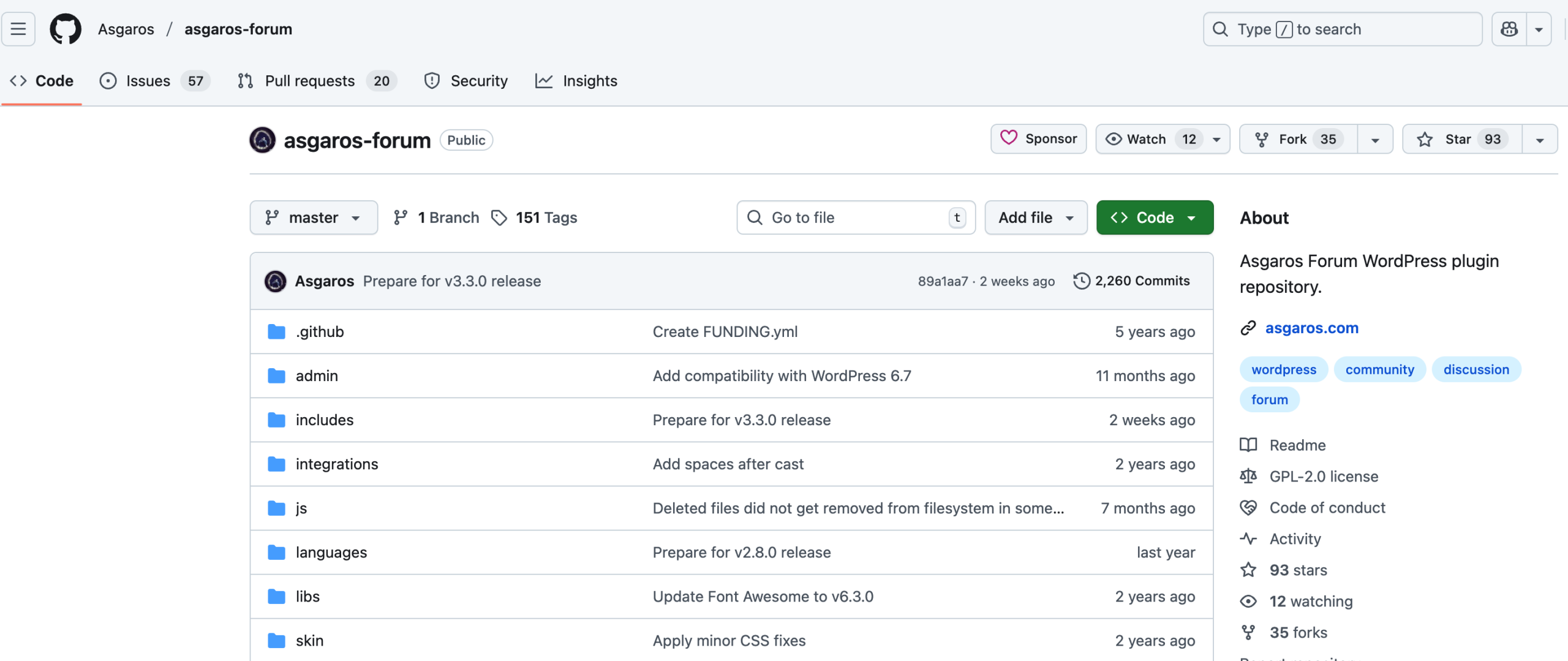 asgaros forum github
