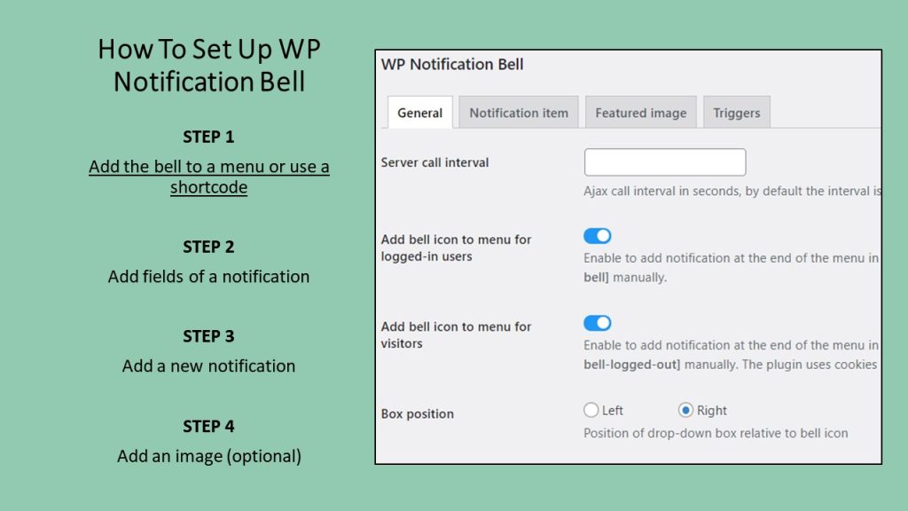 wp notification bell